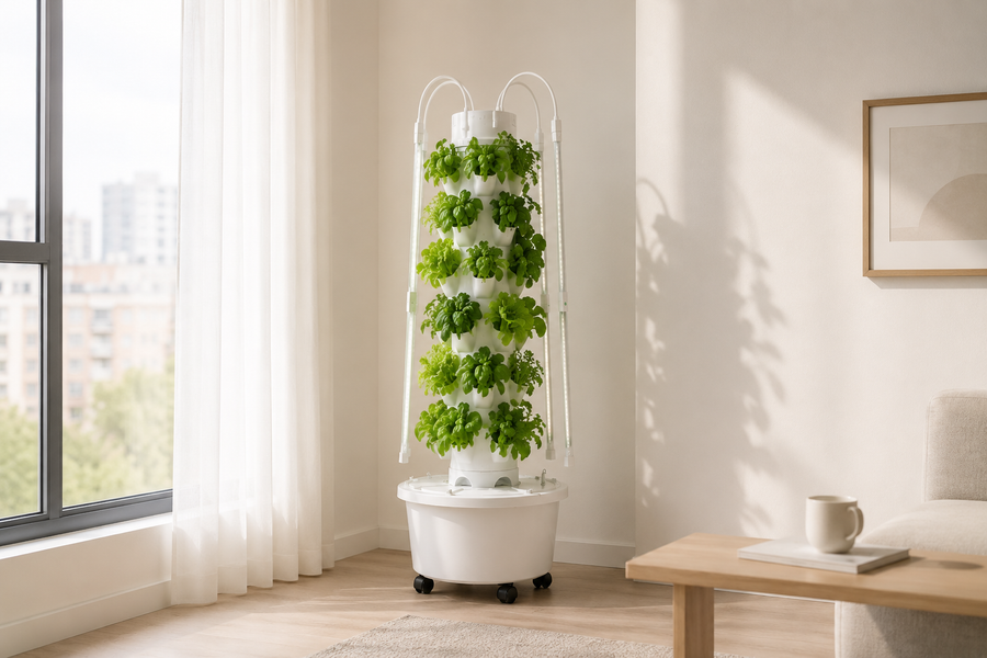 Hydroponic Tower for Apartments: What You Need to Know