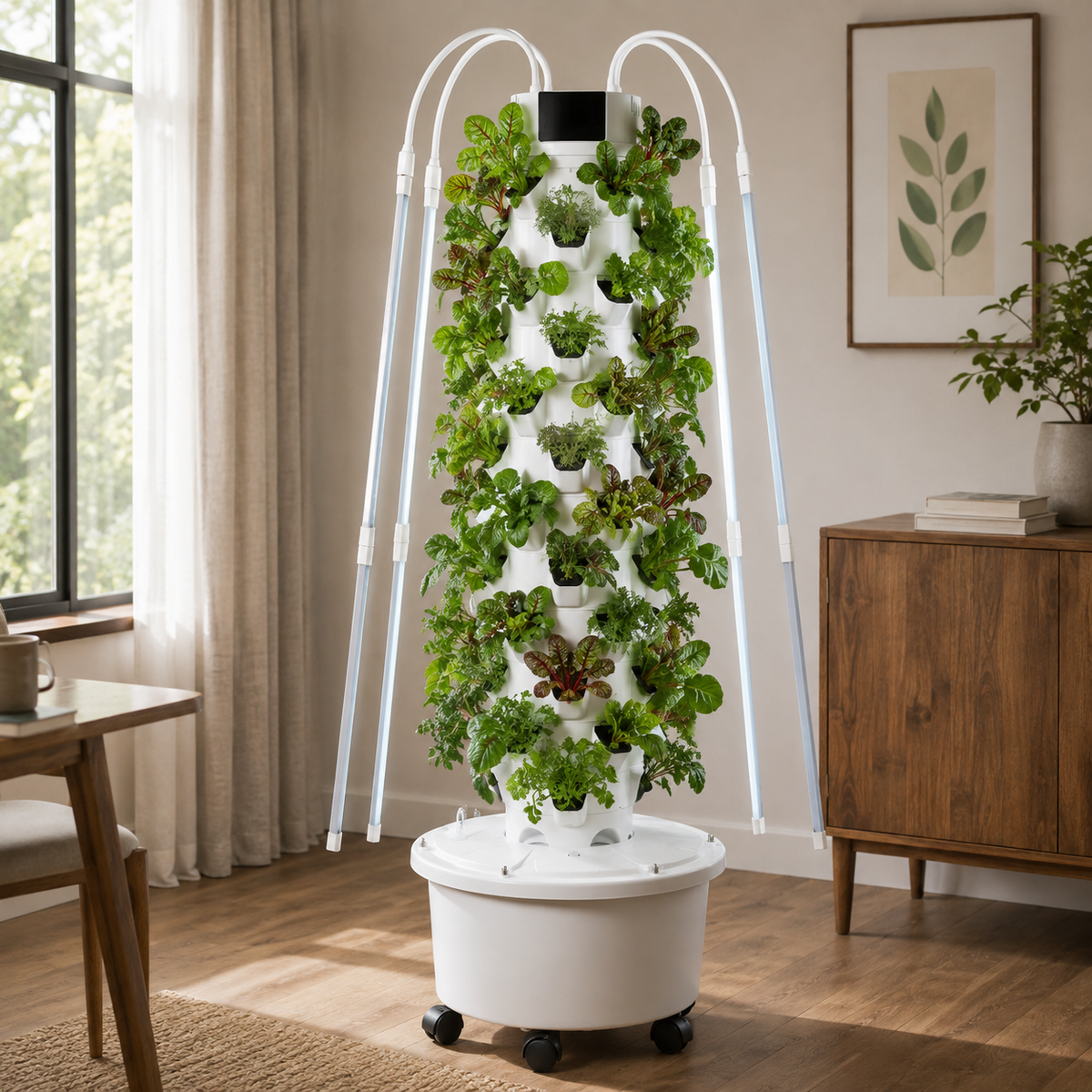 96-Plant Hydroponic Tower